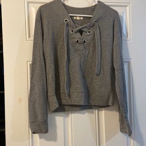 Garage grey cute sweater!